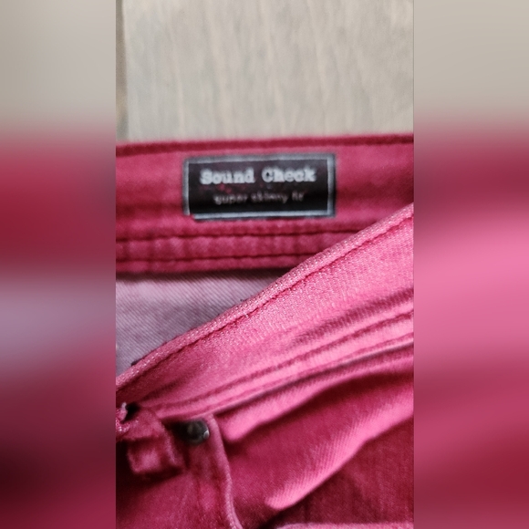 Volcom Small Red Jeans Sound Check - Picture 3 of 9